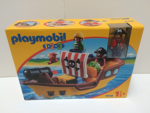 barco pirata playmobil 1 2 3