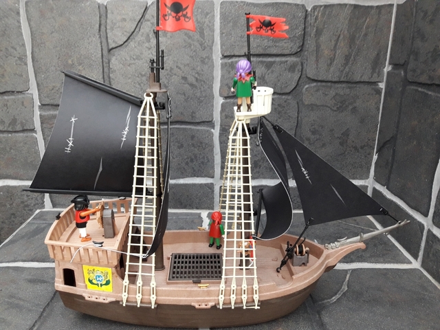 barco pirata playmobil años 80