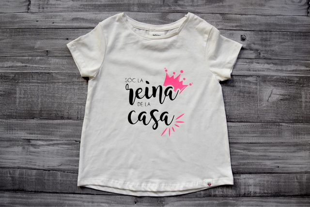 camiseta personalizada niña