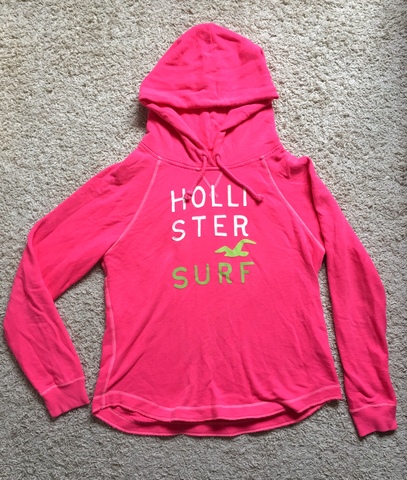 sudadera hollister mujer rosa