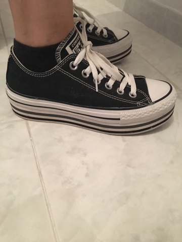 converses negras plataforma converses negras plataforma