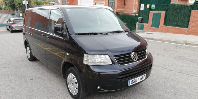 Para VW Multivan T5 2003-2009 nuevo centro de parachoques delantero parrilla Chrome Trim moldeo