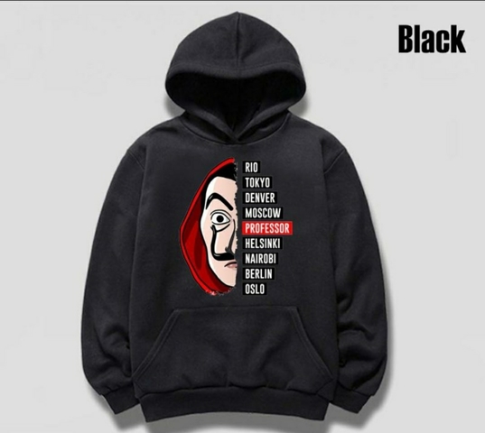 sudadera la casa de papel