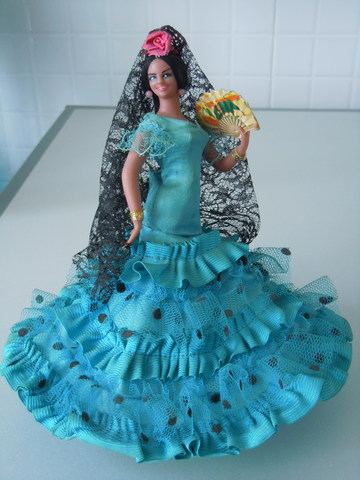 muñeca flamenca