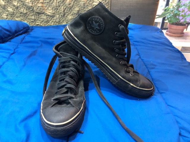 zapatillas converse all star piel