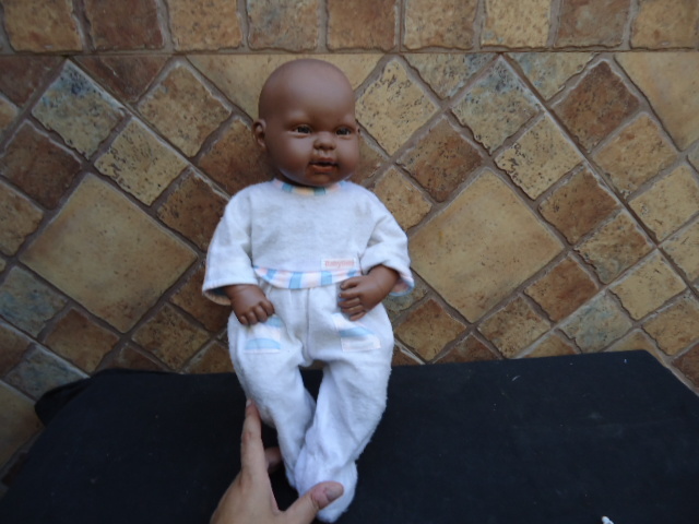 Milanuncios - muñeco negro muñeco realista beb