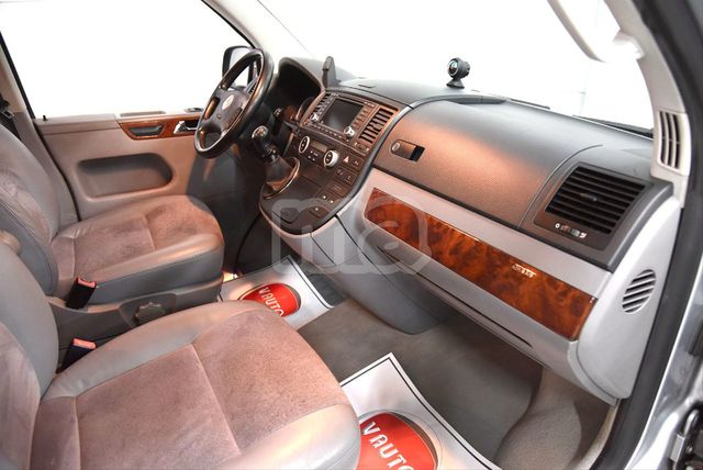 Puntada Gris 2X puerta tarjetas cubiertas de cuero gris se ajusta VW T4 Transporter Camper