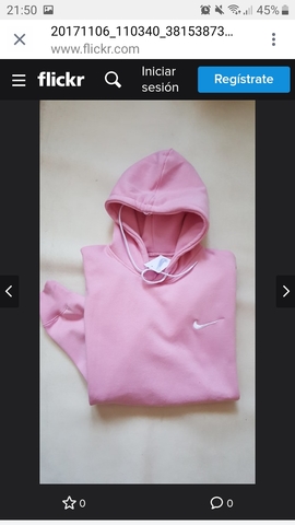 sudadera jordan rosa