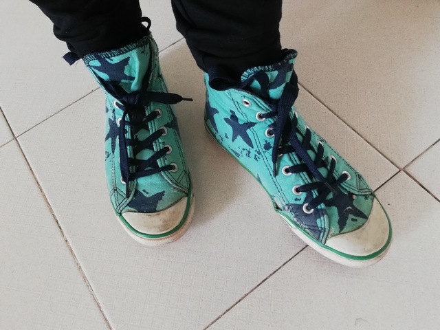 zapatillas usadas