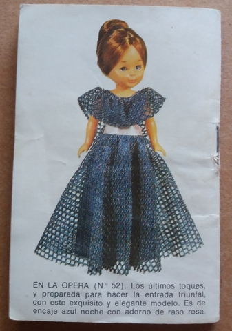 catalogo muñecas famosa años 60