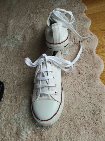 zapatillas tipo converse blancas zapatillas tipo converse blancas