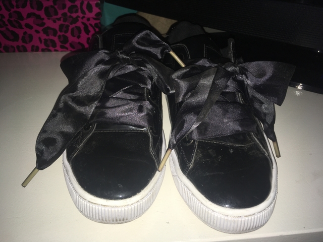 zapatillas puma de charol