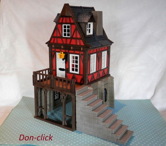 casa medieval playmobil