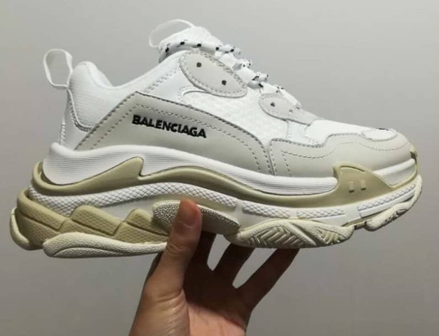 balenciaga 17fw triple s blancas