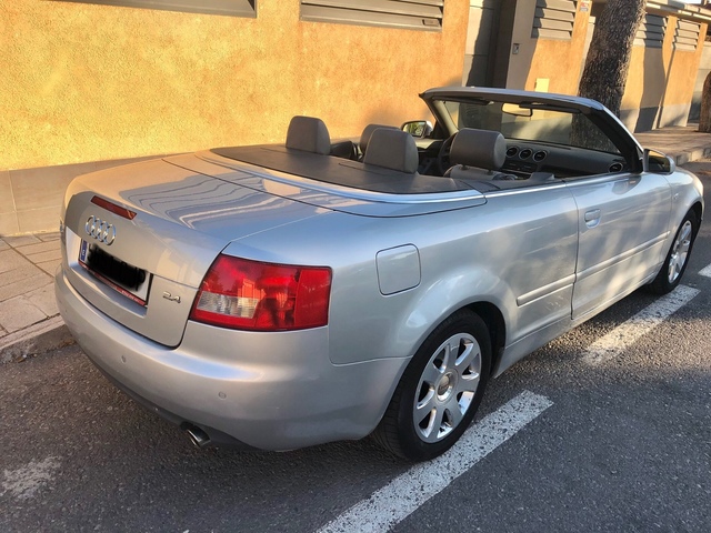 Audi a4 b6 b7 descapotable convertible roof capota referencia montaje instalación instrucciones EBA