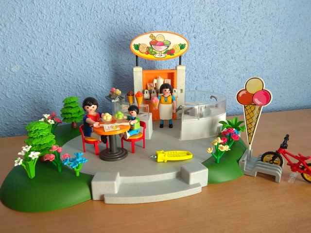 playmobil heladeria