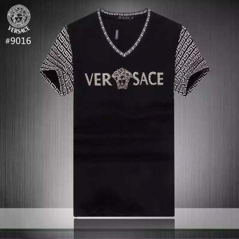 camiseta versace negra