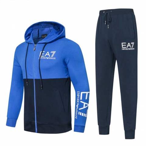 EA7 para Hombre Logo Chándal Azul
