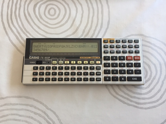 Casio Personal Computer Fx 790p Casio Personal Computer Fx 790p