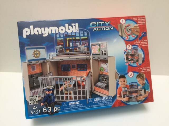 cuartel de policia playmobil