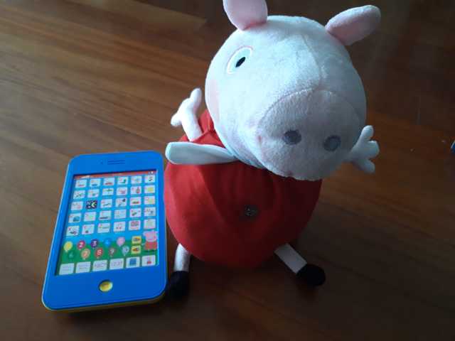 peppa pig interactiva tablet