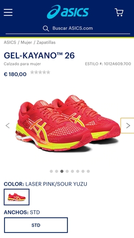 forum asics mujer