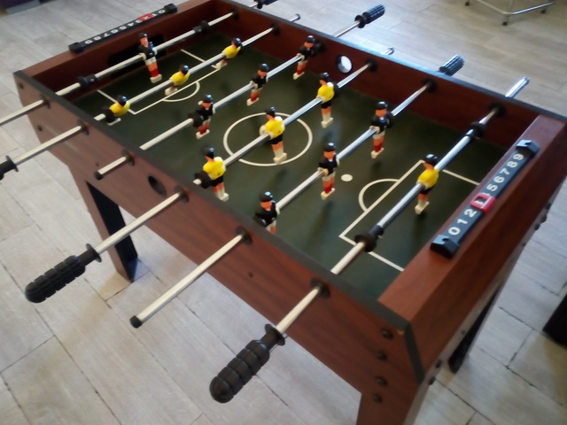 futbolin de playmobil en el corte ingles