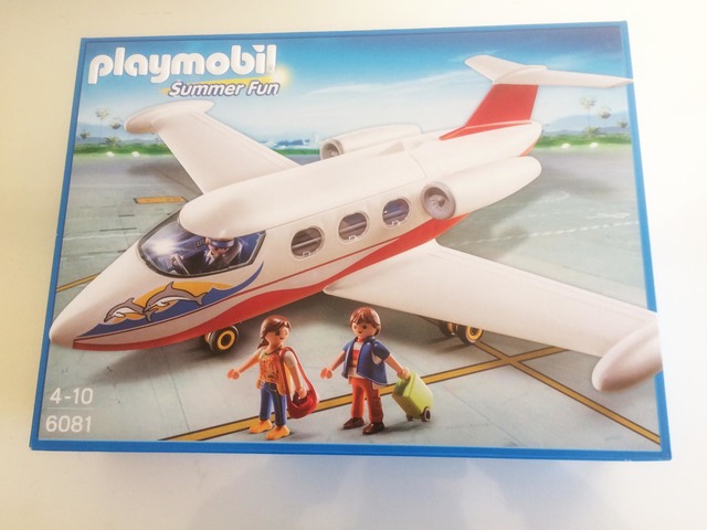 avion de vacaciones playmobil