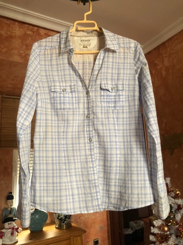 MILANUNCIOS | Camisas y blusas camisa blanca mango de Blusa Mango blanca de segunda mano en la provincia de