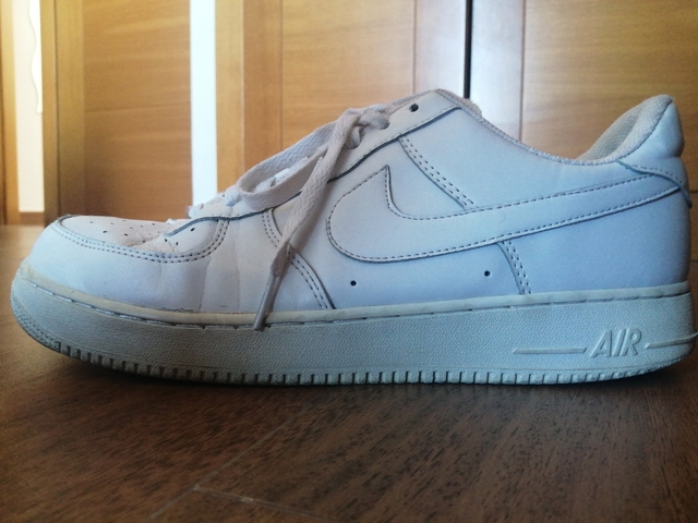 af1 blancas con caña