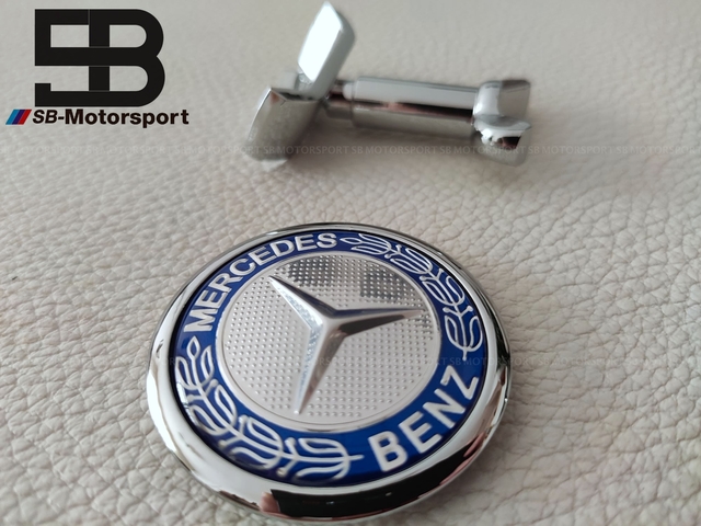 Mercedes Benz Aleación Centro De Rueda Caps 75mm conjunto de 4 Cromo Negro una clase C E S