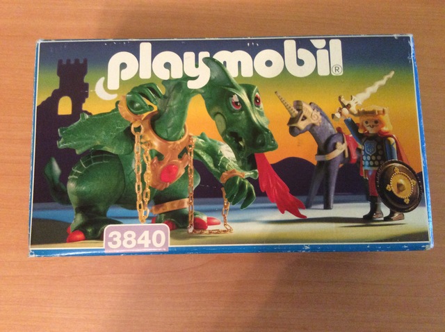 playmobil dragon verde