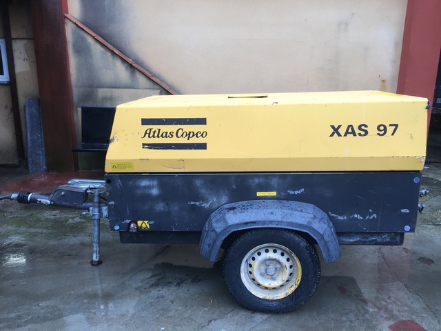 Atlas copco xas 97 какое масло заливать