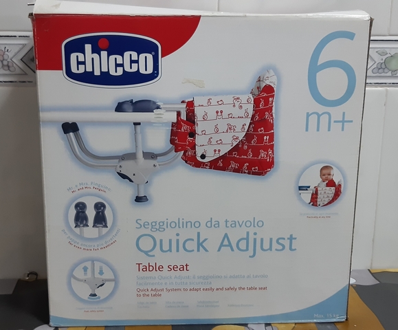 chicco quick adjust table seat