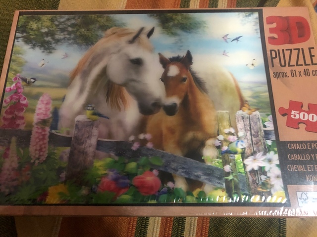 puzzle caballos