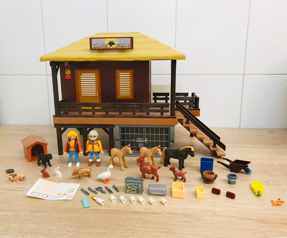 playmobil casa safari