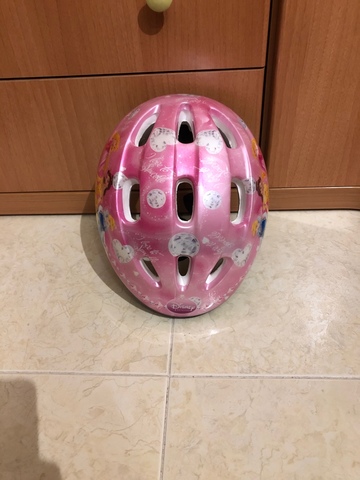 casco bici princesas disney