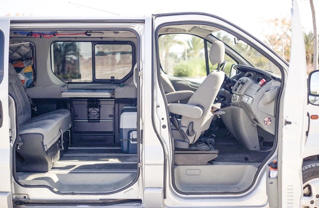 Eco-cuero Alicante Universal Van Fundas De Asiento 2+1 Nissan Primastar hasta 2014