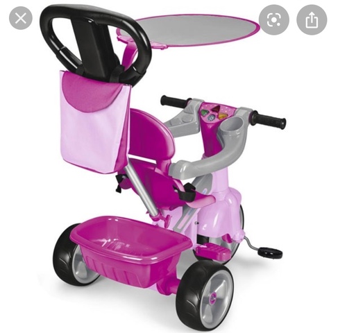 triciclo feber rosa
