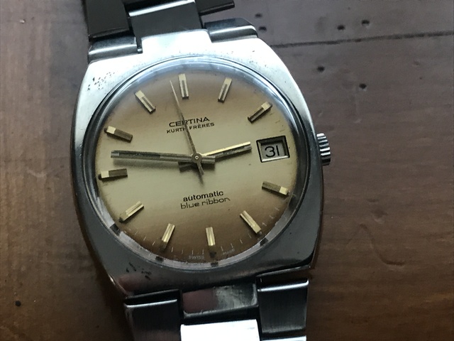 Reloj certina 2024 automatico antiguo