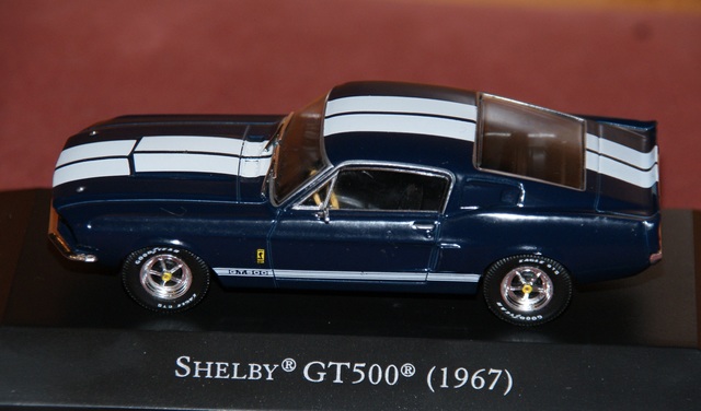 Shelby GT 500 KR azul 1968 1:43 yat ming maqueta de coche