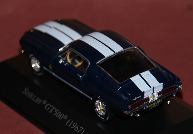 Shelby GT 500 KR azul 1968 1:43 yat ming maqueta de coche