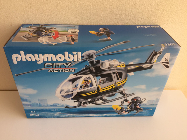 helicoptero playmobil city action
