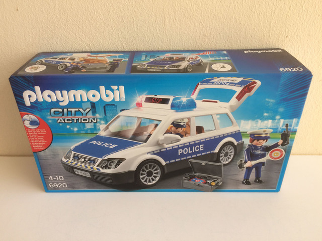 coche policia playmobil 6920