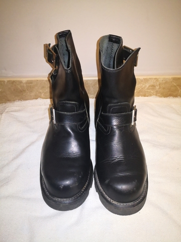 botas moteras hombre