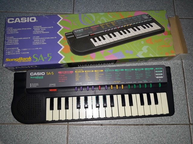 piano casio para niños