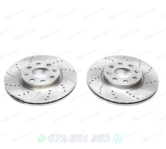 # 2x Genuino OEM ATE Resistente Trasero Disco De Freno Mercedes-Benz