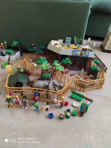 zoológico de playmobil