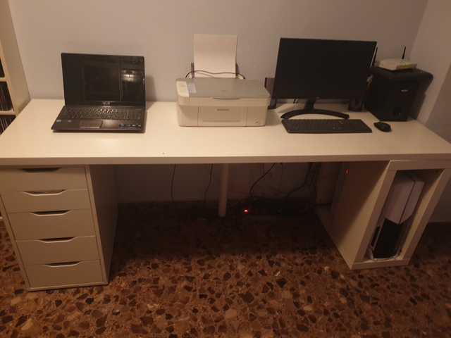 Linnmon Alex Table White 200x60 Cm In 2020 Ikea Home Office Home Office Decor Ikea Home