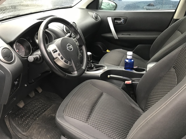 Nissan qashqai II j11 a partir de 2013-medida fundas para asientos ya referencias imitación cuero negro